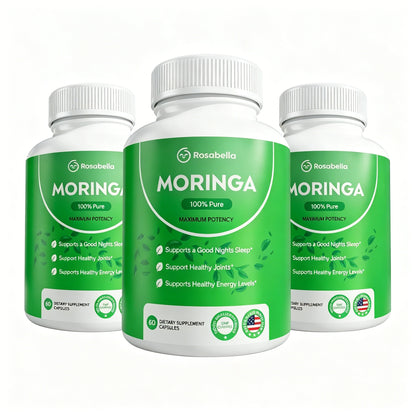 Rosabella Moringa Powder Capsules